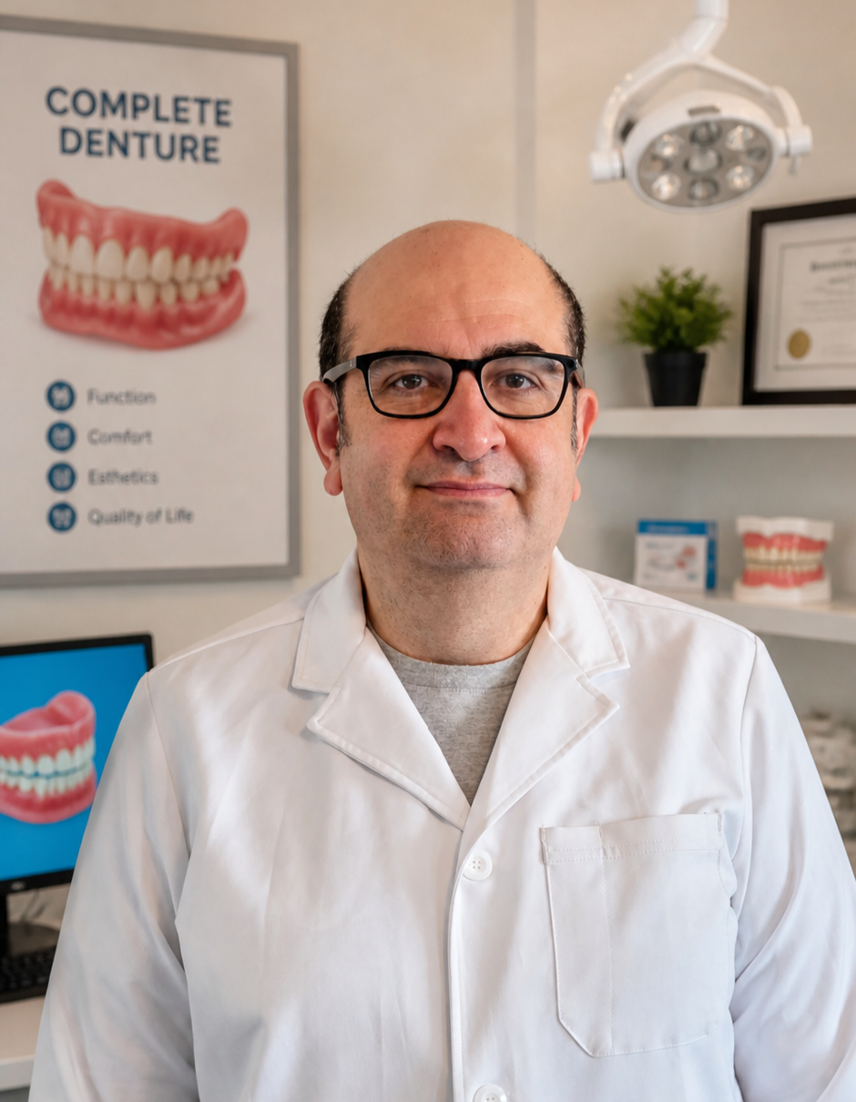 Kamyar Alizadeh, Denturist at Kam Mobile Denture Clinic